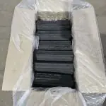 Hexagonal charcoal